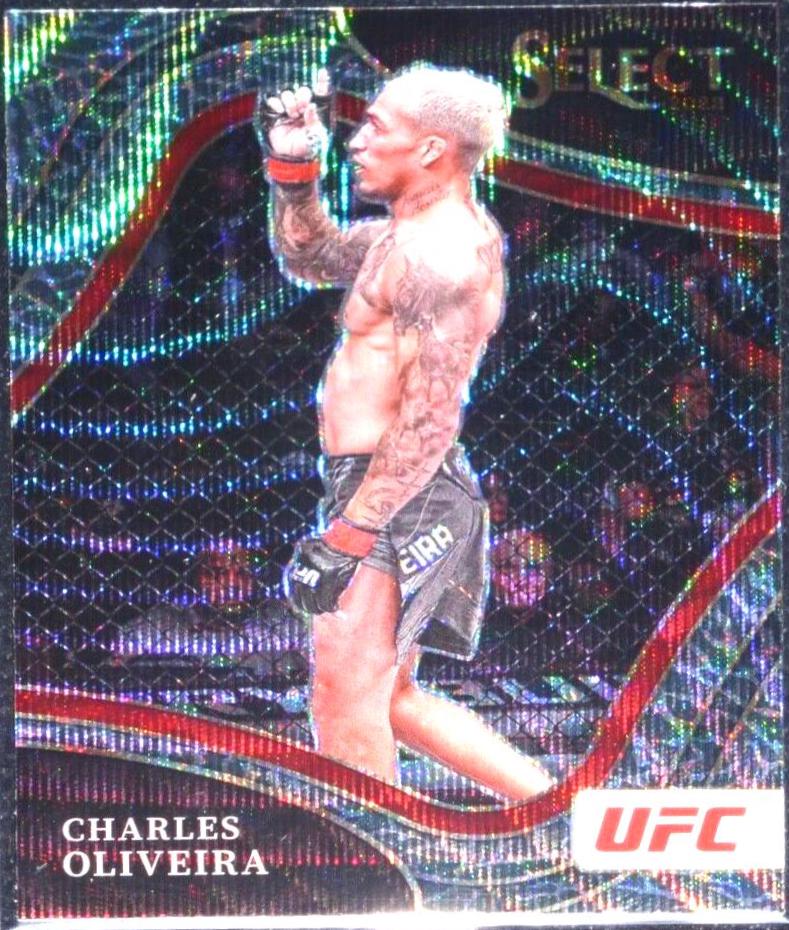 Charles Oliveira 2022 Panini Select UFC Octagonside #249 Elephant