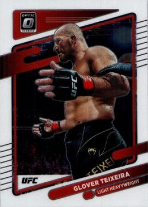 Glover Teixeira 2022 Panini Donruss Optic UFC Base #66 Purple
