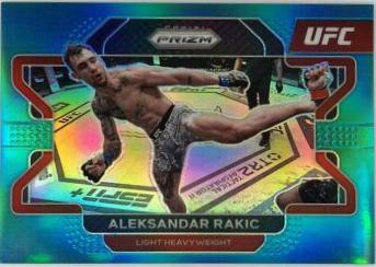 Aleksandar Rakic 2022 Panini Prizm UFC Base #15 Teal
