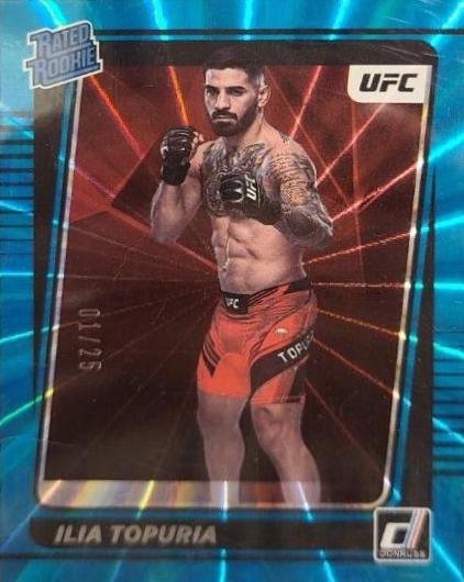 Ilia Topuria 2022 Panini Donruss UFC Base #215 Teal