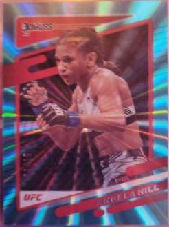 Angela Hill 2022 Panini Donruss UFC Base #151 Teal