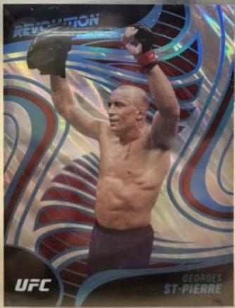 Georges St-Pierre 2023 Panini Chronicles UFC Revolution #22 Lava