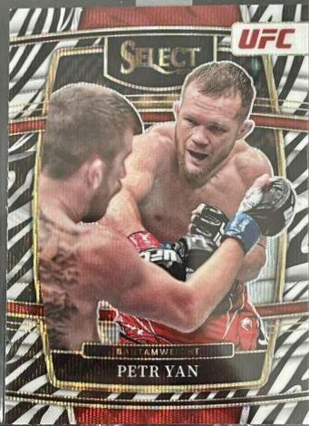 Petr Yan 2022 Panini Select UFC Concourse #7 Zebra