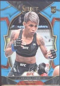Amanda Lemos 2023 Panini Select UFC Concourse #68 Light Blue