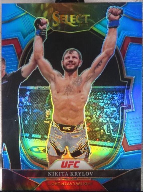 Nikita Krylov 2023 Panini Select UFC Concourse #31 Light Blue