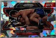 Shavkat Rakhmonov 2022 Panini Prizm UFC Base #80 Ice