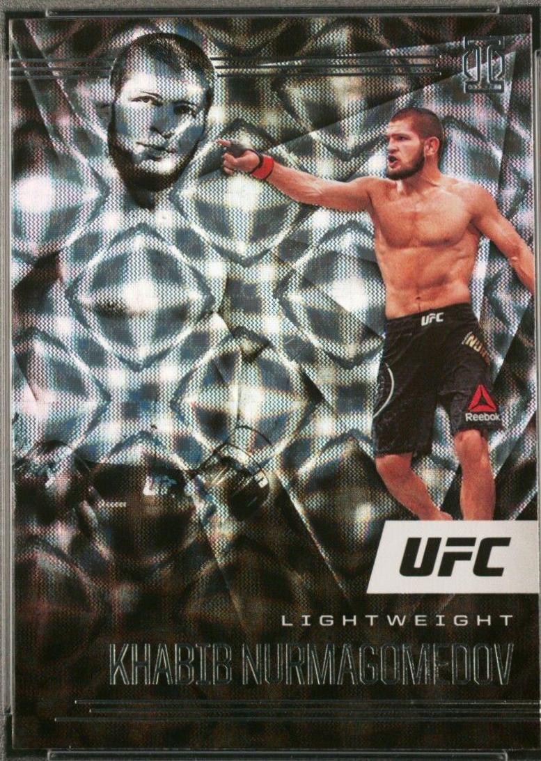Khabib Nurmagomedov 2021 Panini Chronicles UFC Base Illusions #164 Asia