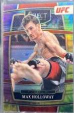 Max Holloway 2022 Panini Select UFC Concourse #65 Tie Dye