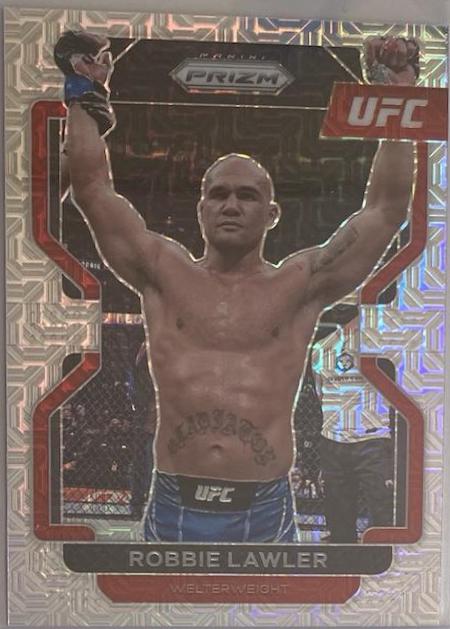 Robbie Lawler 2022 Panini Prizm UFC Base #167 Mojo