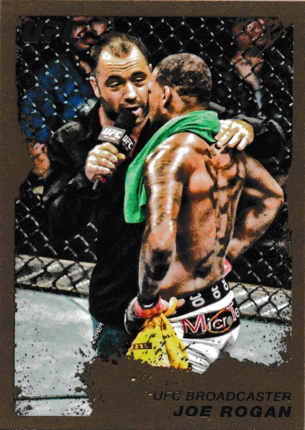 Joe Rogan 2011 Topps UFC Moment of Truth Base #87 Gold