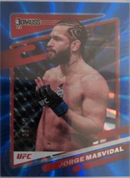 Jorge Masvidal 2022 Panini Donruss UFC Base #22 Blue