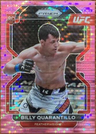 Billy Quarantillo 2022 Panini Prizm UFC Base #129 Pink Pulsar