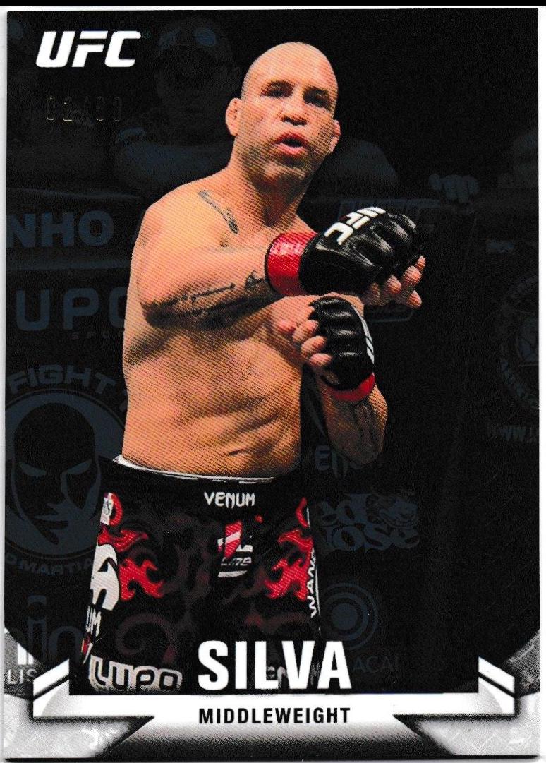 Wanderlei Silva 2013 Topps UFC Knockout Base #4 Blue