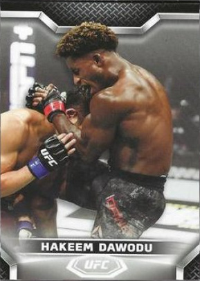 Hakeem Dawodu 2020 Topps UFC Knockout Base #96 Red