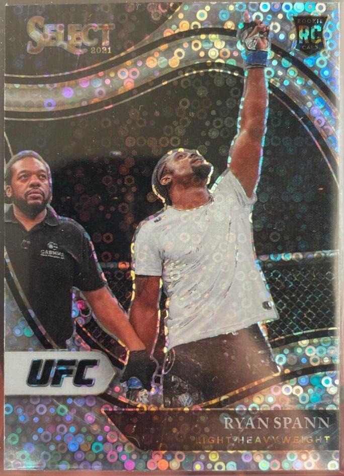 Ryan Spann 2021 Panini Select UFC Octagonside #287 Disco