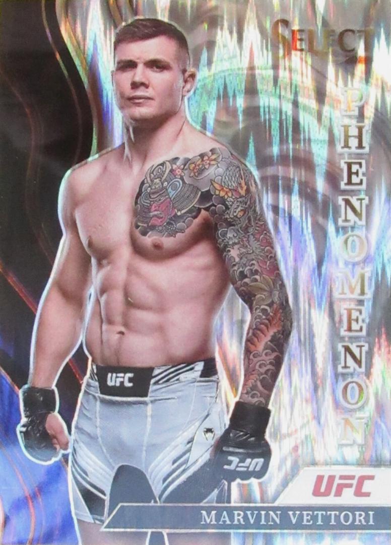 Marvin Vettori 2022 Panini Select UFC Phenomenon #19 Flash