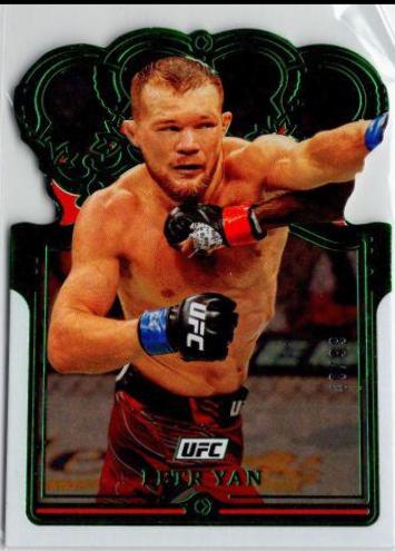 Petr Yan 2022 Panini Chronicles UFC Base Crown Royale #115 Green