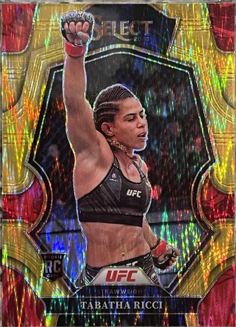 Tabatha Ricci 2023 Panini Select UFC Premier Level #151 Gold Flash