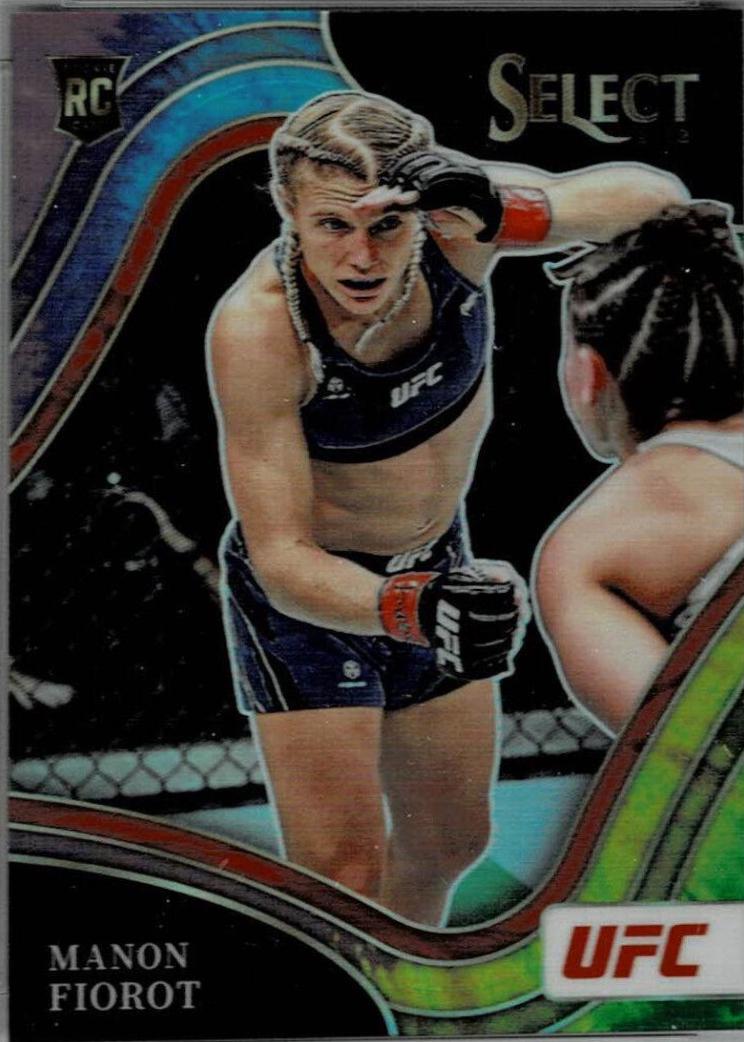 Manon Fiorot 2022 Panini Select UFC Mezzanine #339 Tie Dye