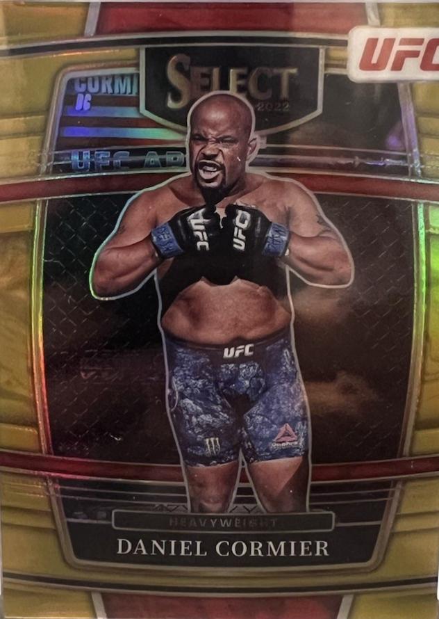 Daniel Cormier 2022 Panini Select UFC Concourse #12 Gold