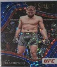 Jan Błachowicz 2022 Panini Select UFC Octagonside #221 Blue Disco