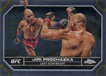 Jiri Prochazka 2024 Topps Chrome UFC Base #95 Superfractor
