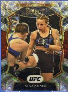 Nina Nunes 2021 Panini Select UFC Concourse #49 Scope