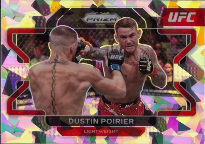 Dustin Poirier 2022 Panini Prizm UFC Base #21 Ice