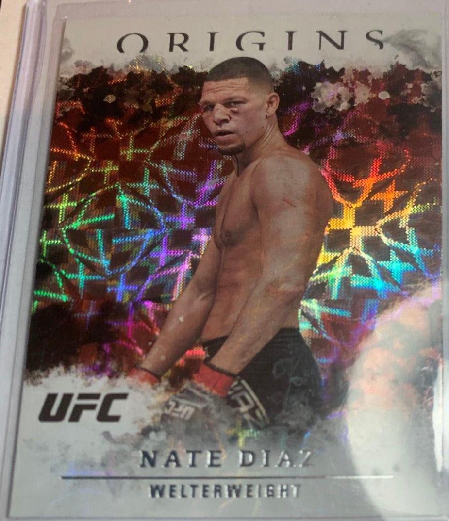Nate Diaz 2021 Panini Chronicles UFC Base Origins #37 Asia