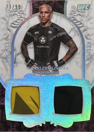 Charles Oliveira 2025 Topps Royalty UFC Regalia Relics #RR-CO Green