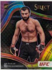 Abubakar Nurmagomedov 2022 Panini Select UFC Mezzanine #400 Black