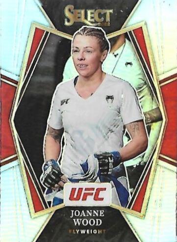 Joanne Wood 2022 Panini Select UFC Premier Level #156 Silver