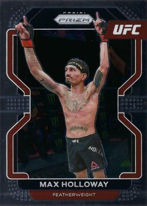 Max Holloway 2022 Panini Prizm UFC Base #188 Octagon