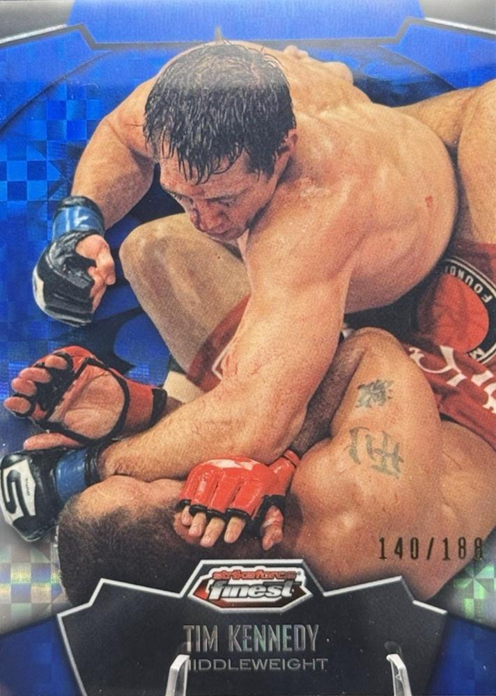 Tim Kennedy 2012 Topps Finest UFC Base #7 Xfractor