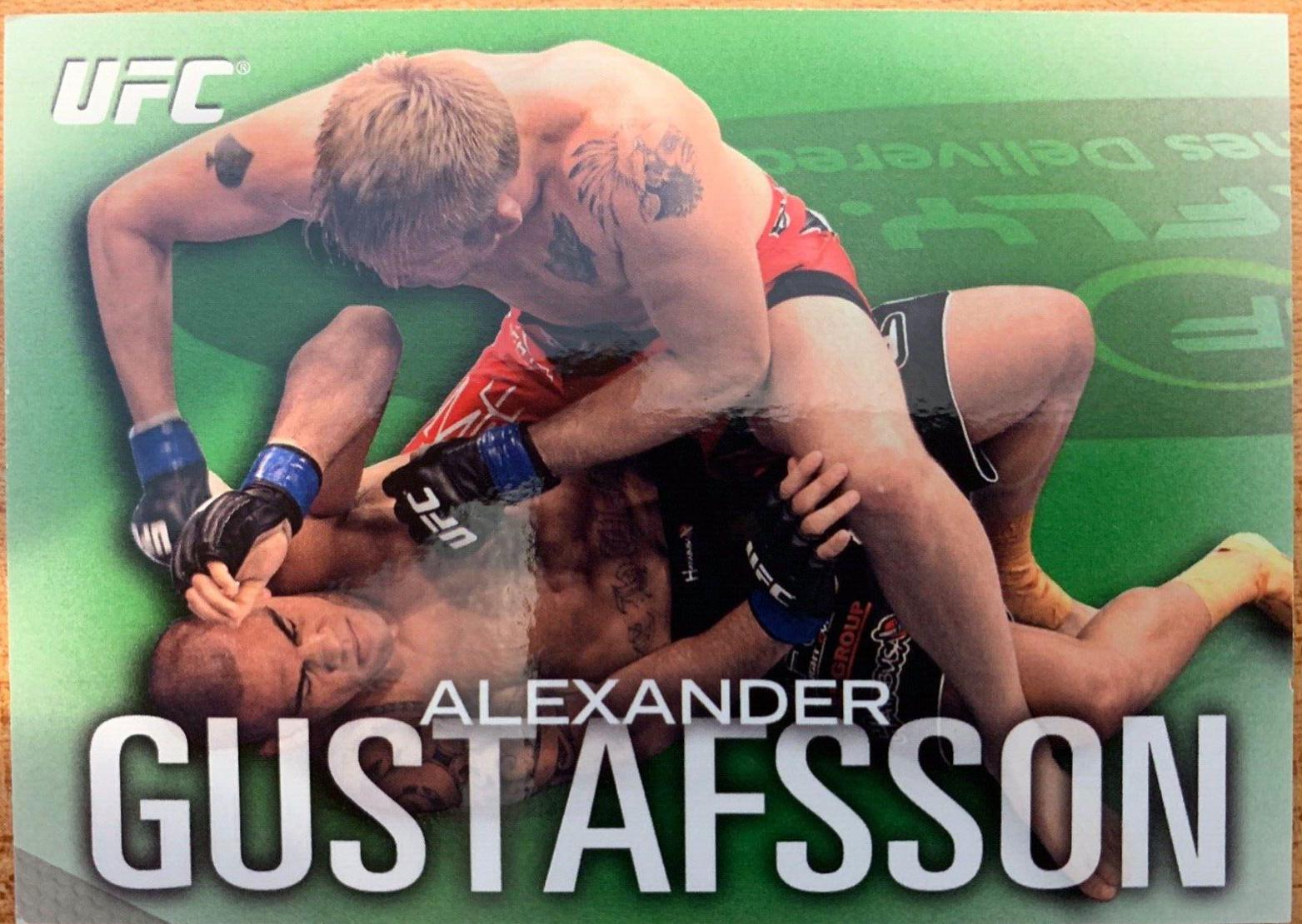 Alexander Gustafsson 2012 Topps UFC Knockout Base #76 Green