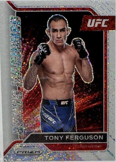 Tony Ferguson 2022 Panini Prizm UFC Bonus Machines #17 White Sparkle