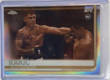 Aleksandar Rakic 2019 Topps Chrome UFC Base #64 Sepia
