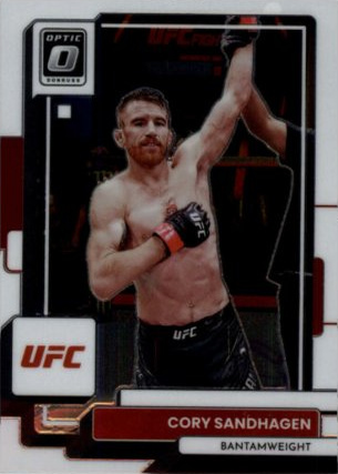 Cory Sandhagen 2023 Panini Donruss Optic UFC Base #89 Purple Velocity