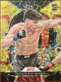 Ignacio Bahamondes 2023 Panini Select UFC Concourse #64 Gold Disco