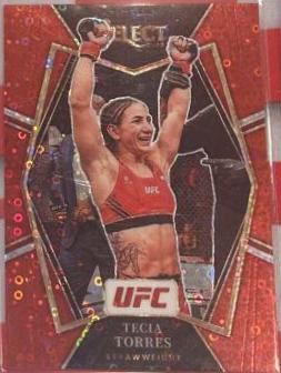 Tecia Pennington 2022 Panini Select UFC Premier Level #126 Red Disco