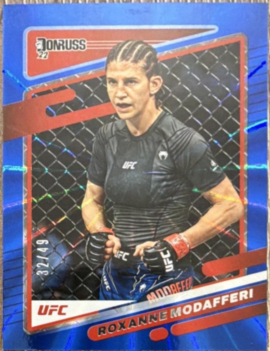 Roxanne Modafferi 2022 Panini Donruss UFC Base #193 Blue