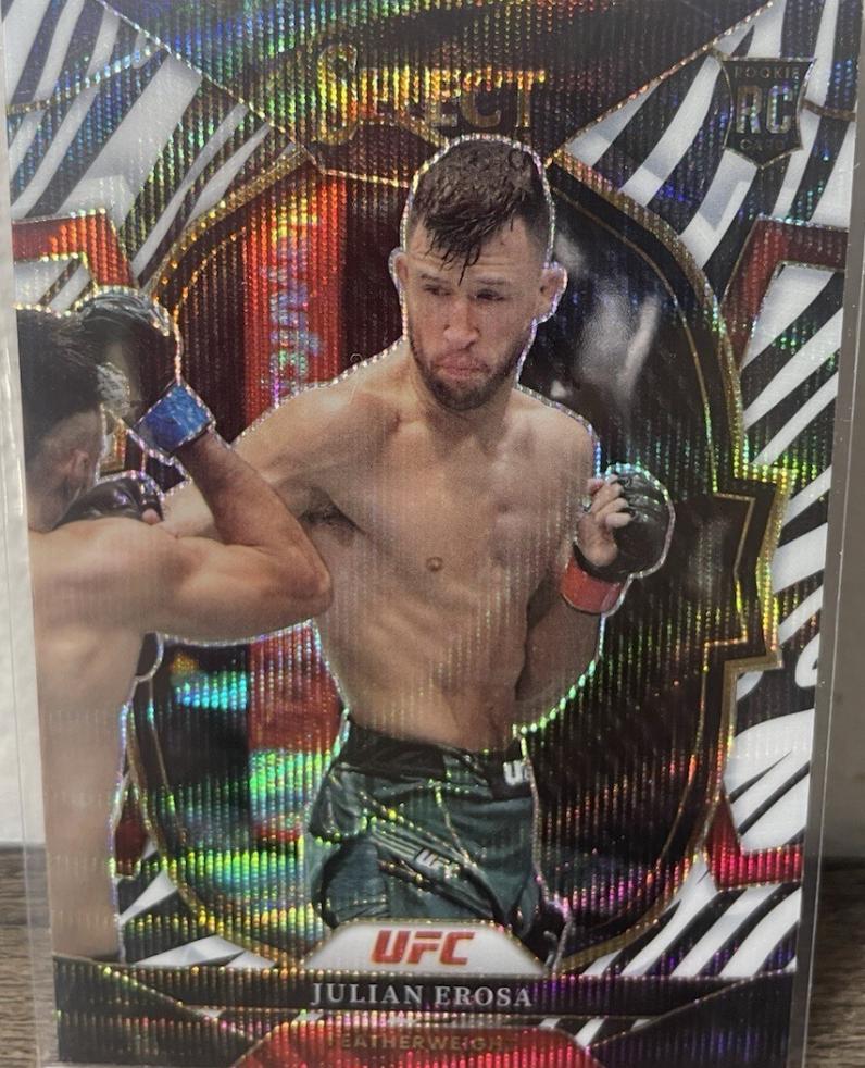 Julian Erosa 2023 Panini Select UFC Concourse #27 Zebra