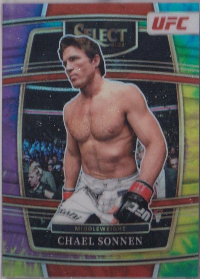 Chael Sonnen 2022 Panini Select UFC Concourse #62 Tie Dye