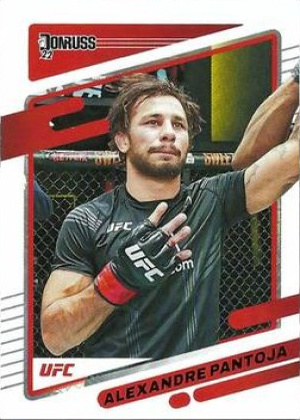 Alexandre Pantoja 2022 Panini Donruss UFC Base #43 Orange