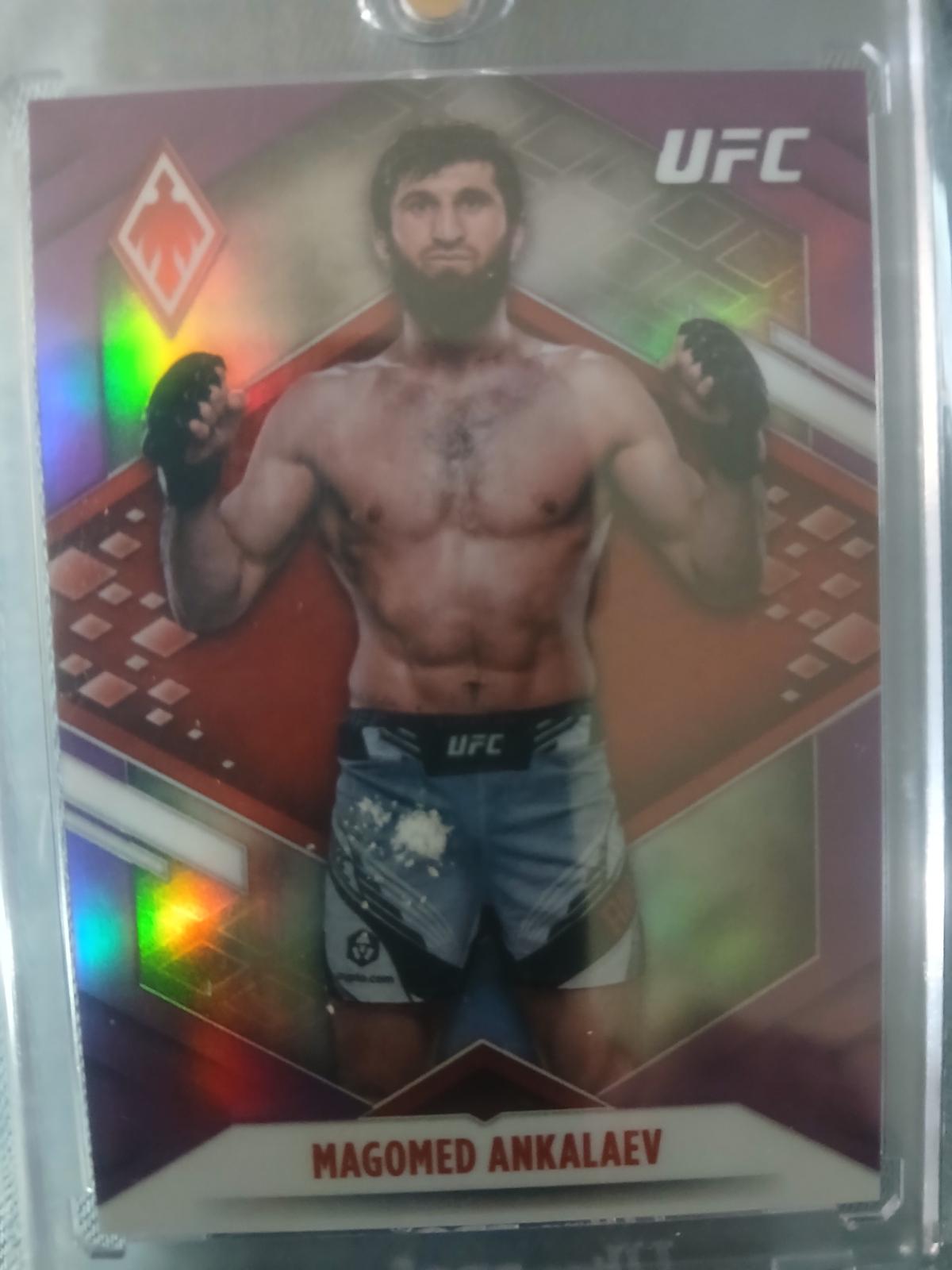 Magomed Ankalaev 2022 Panini Chronicles UFC Base Phoenix #310 Purple