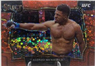 Alonzo Menifield 2023 Panini Select UFC Octagonside #282 Orange