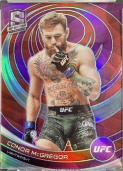 Conor McGregor 2023 Panini Chronicles UFC Base Spectra #400 Purple