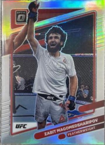 Zabit Magomedsharipov 2022 Panini Donruss Optic UFC Base #63 Holo