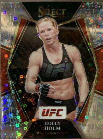 Holly Holm 2022 Panini Select UFC Premier Level #115 Silver