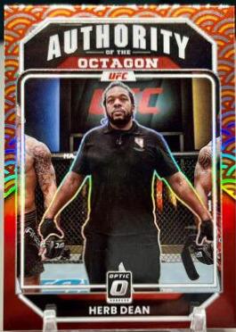 Herb Dean 2023 Panini Donruss Optic UFC Base #148 Photon